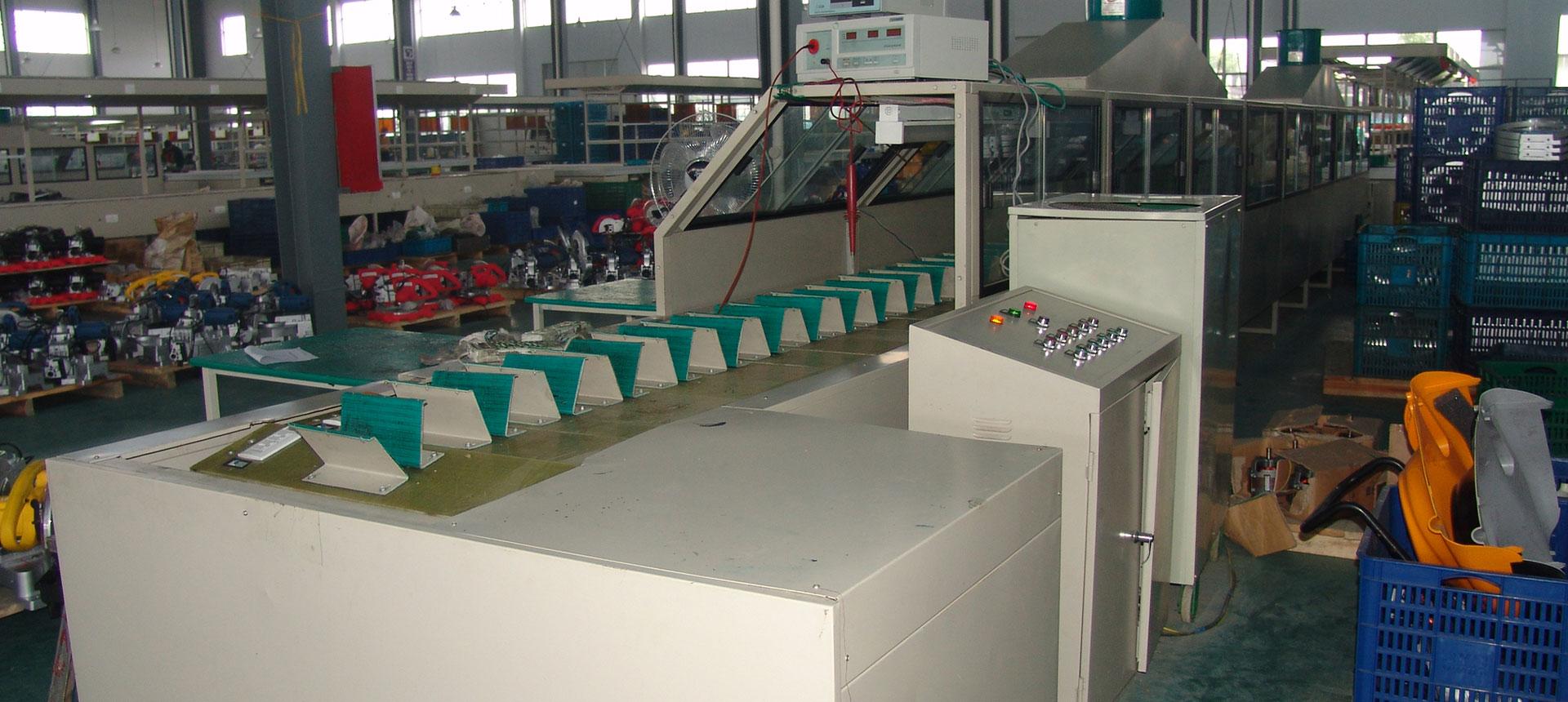 Aging line production line