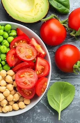 Fruit and vegetable field